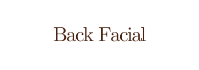 Back Facial