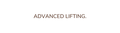 Advanced lifting